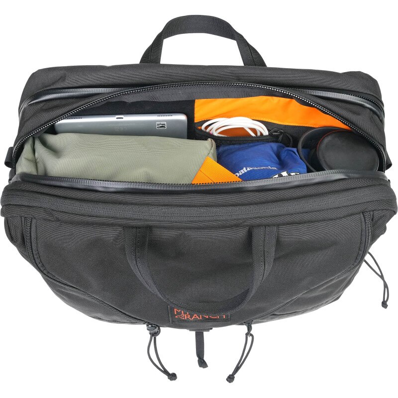 3 Way 18 Expandable Briefcase - Black (Packed Out)
