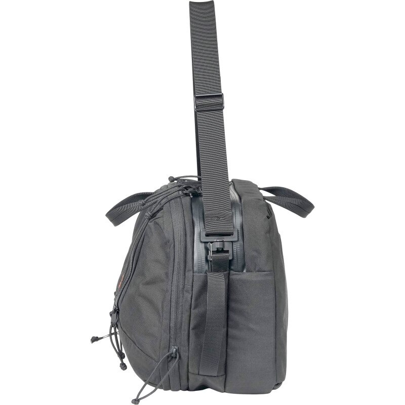 3 Way 18 Expandable Briefcase - Black (Profile)