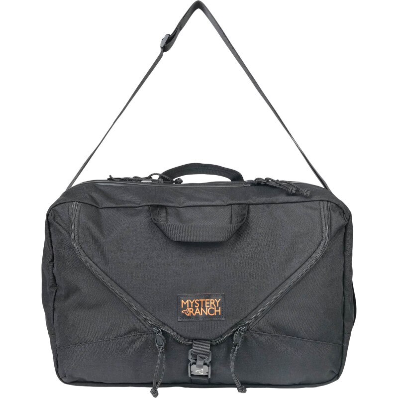 3 Way 27 Briefcase - Black (Head On)