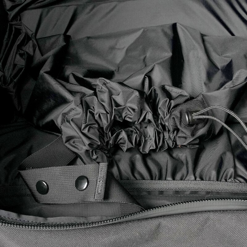 All in Deployment Bag INTL - Black (Detail, Removable Laundry Sack)