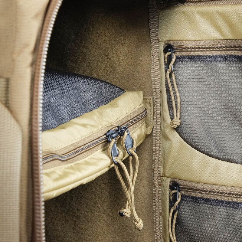 All in Deployment Bag INTL - Coyote (Detail, Inner Partitions)