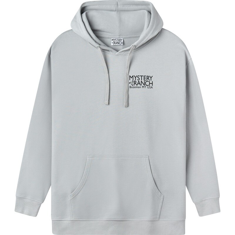 Archer Elk Hoodie - Heather Grey (Front)