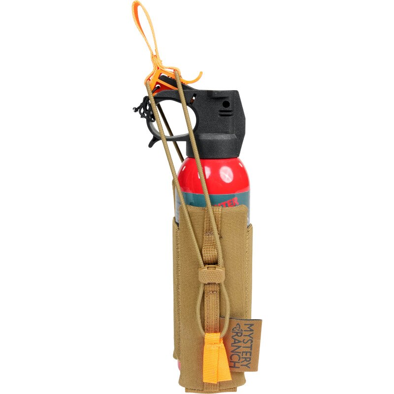 Bear Spray Holster - Buckskin (Head On)