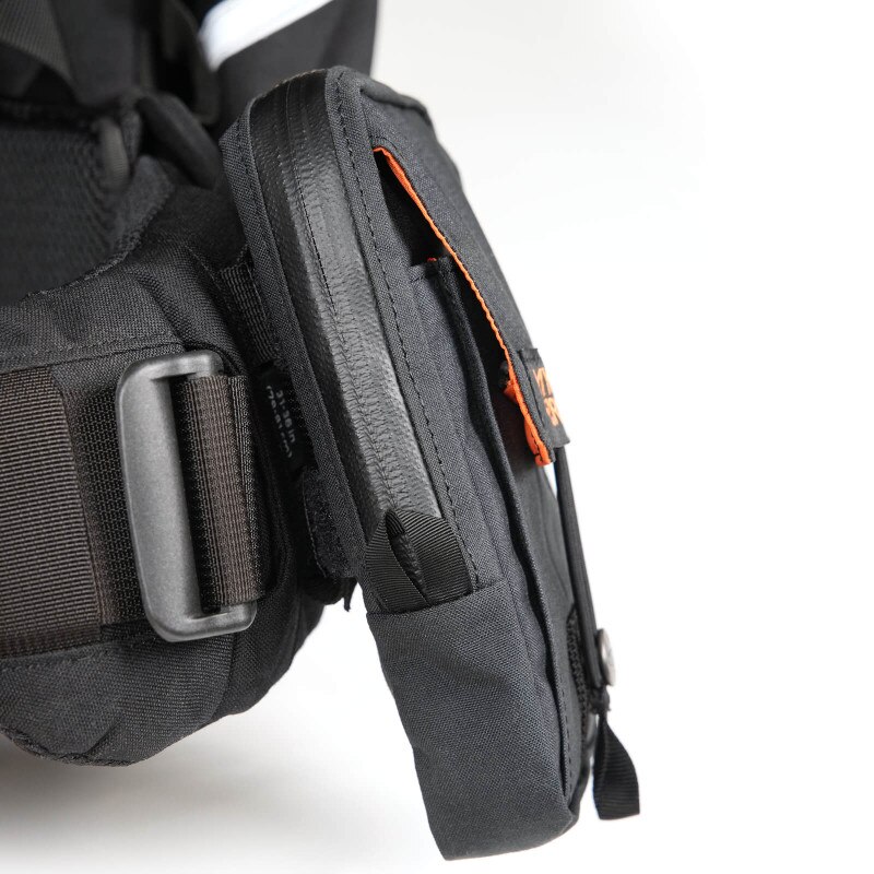 FIRE Tech Holster - Black (Detail, Attached To Waistbelt)