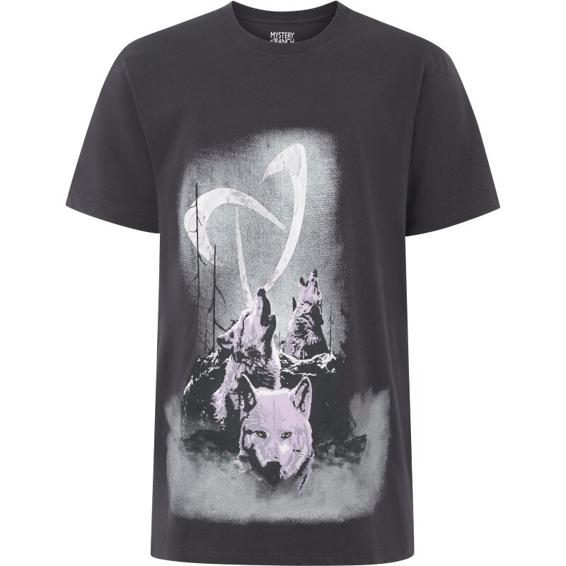 Hooooowlin' Tee - Onyx (Front)