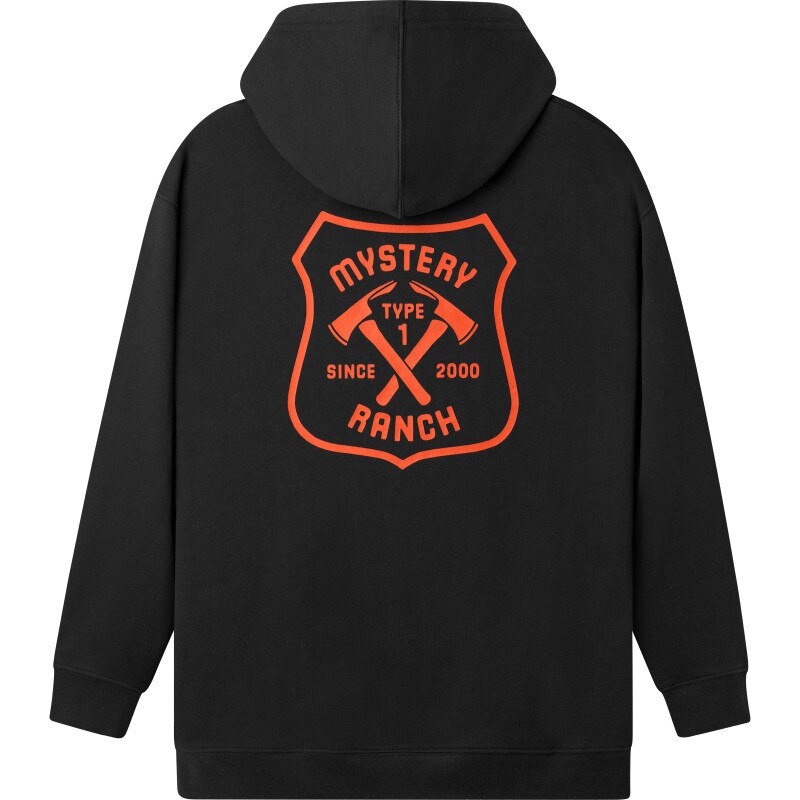 MR Fire Type 1 Hoodie - Onyx (Back)