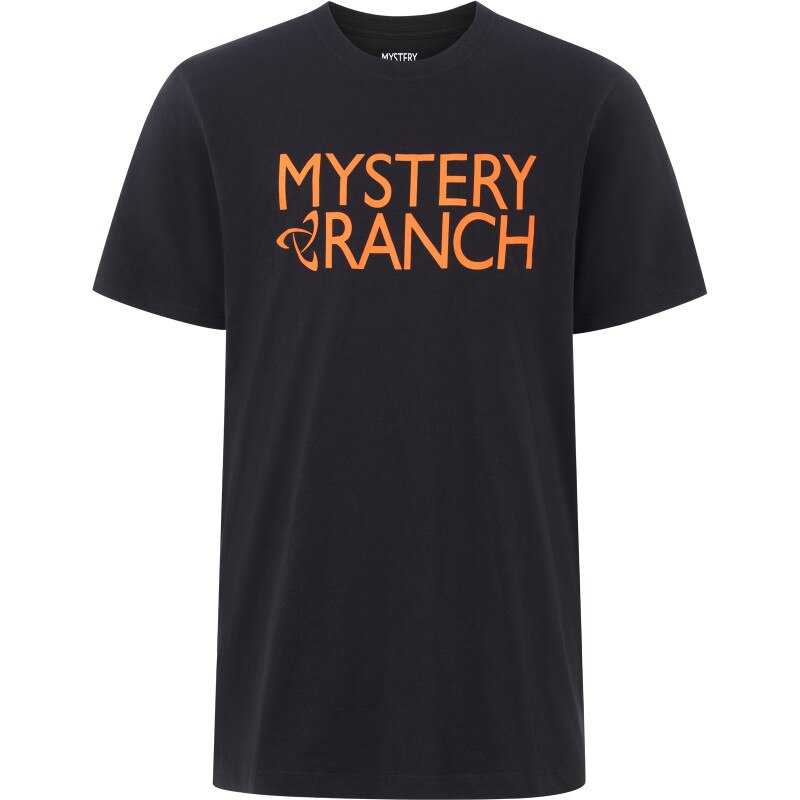MYSTERY RANCH Logo Tee - Black (Front)