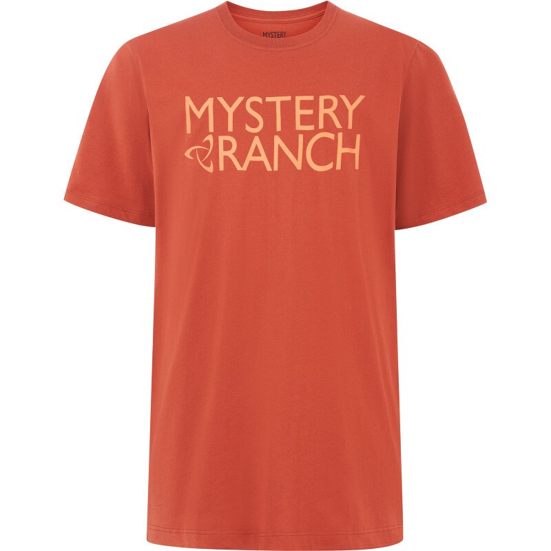 MYSTERY RANCH Logo Tee - Paprika (Front)