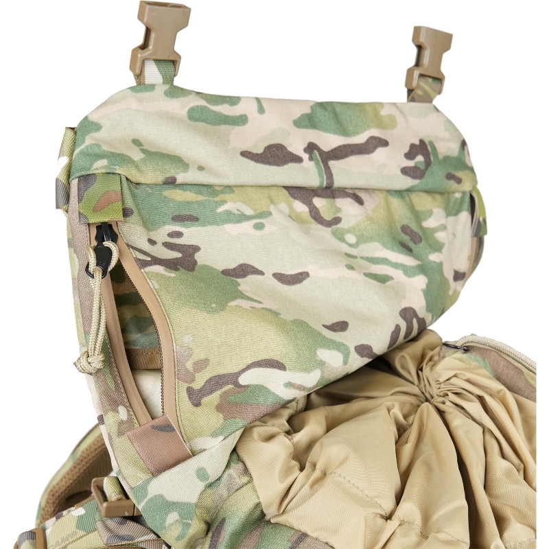 Mountain Ruck - Multicam (Detail, Lid Zip)