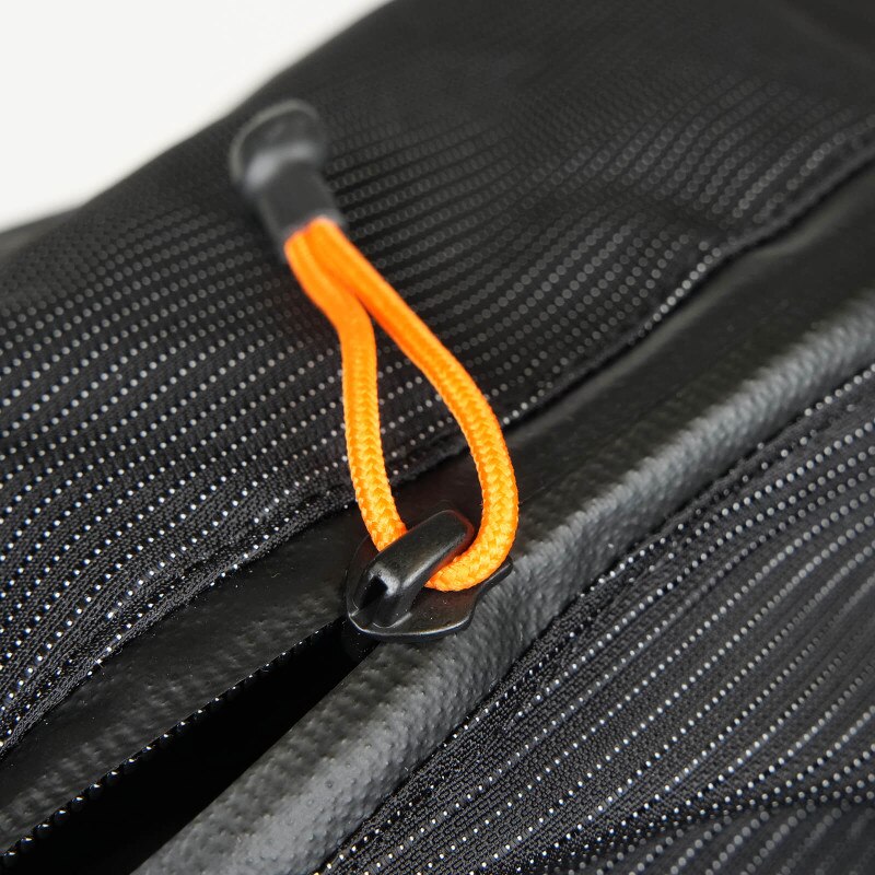 Radix 47 - Black And Hunter (Detail, Fabric And Chain)