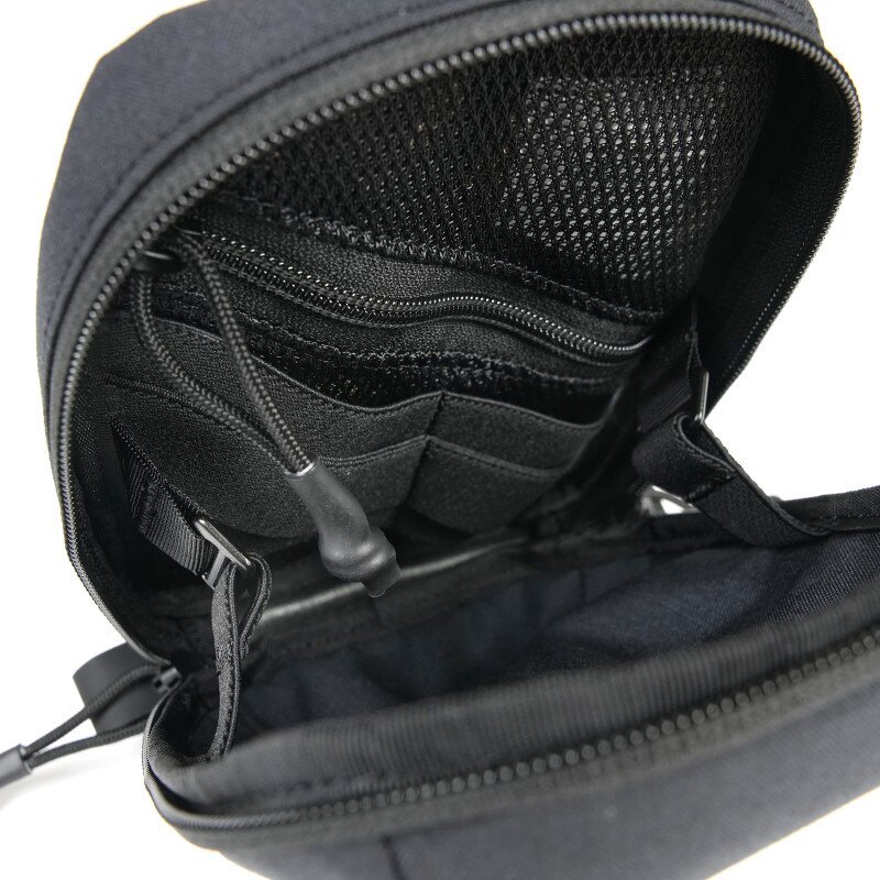 Ryder Bow Case - Black (Accessory Pouch, Detail)