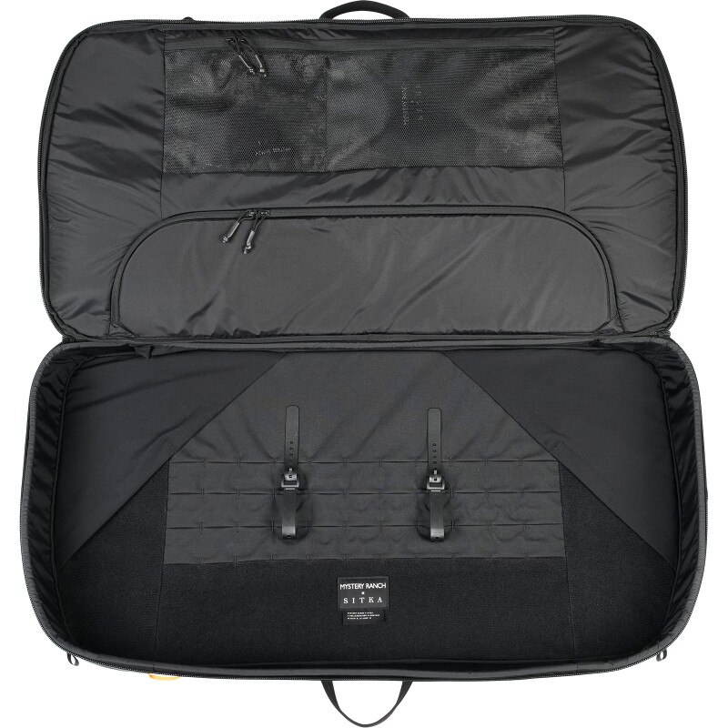 Ryder Bow Case - Black (Open, Top Down)
