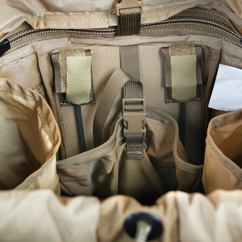 SATL Assault Ruck - Coyote (Detail, Inside)