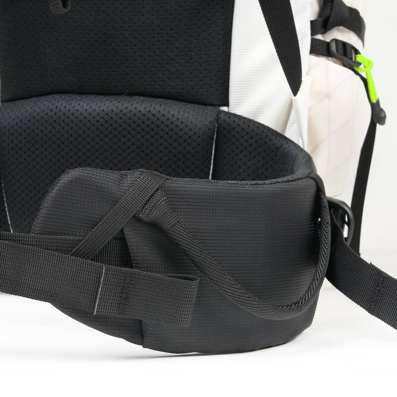 Scree 33 - White And Limeade (Detail, Belt Loop)