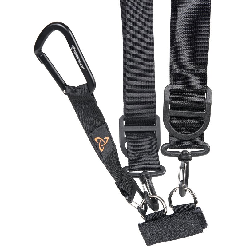 Talk Box Shoulder Sling - Black (Attachment Points, Detail)