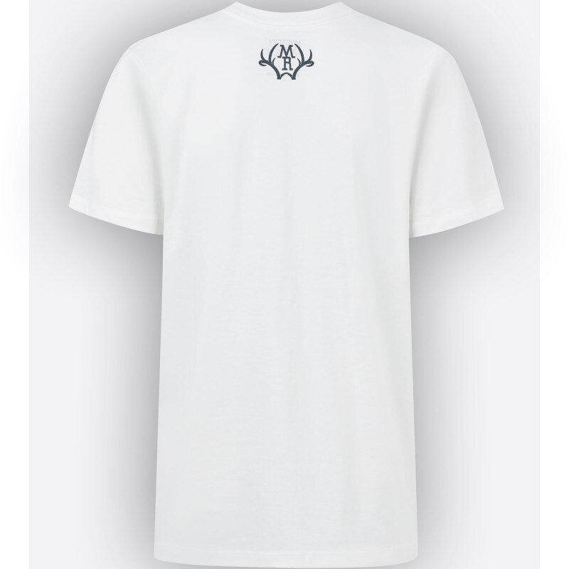Whitetail Ranch Tee - White (Back)
