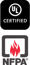 UL®️ Certified to NFPA 1977-2022